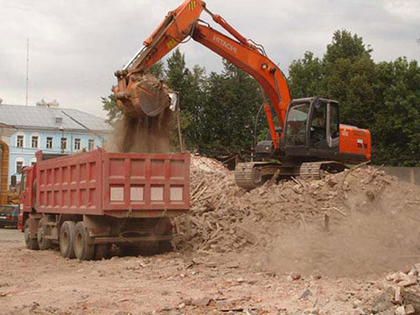 Утилизация грунта и строительного мусора